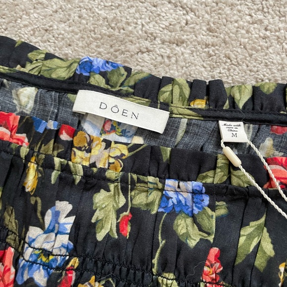 Doen Floral Gianna Dress - Noir Wild Rose - NWT - Picture 6 of 6